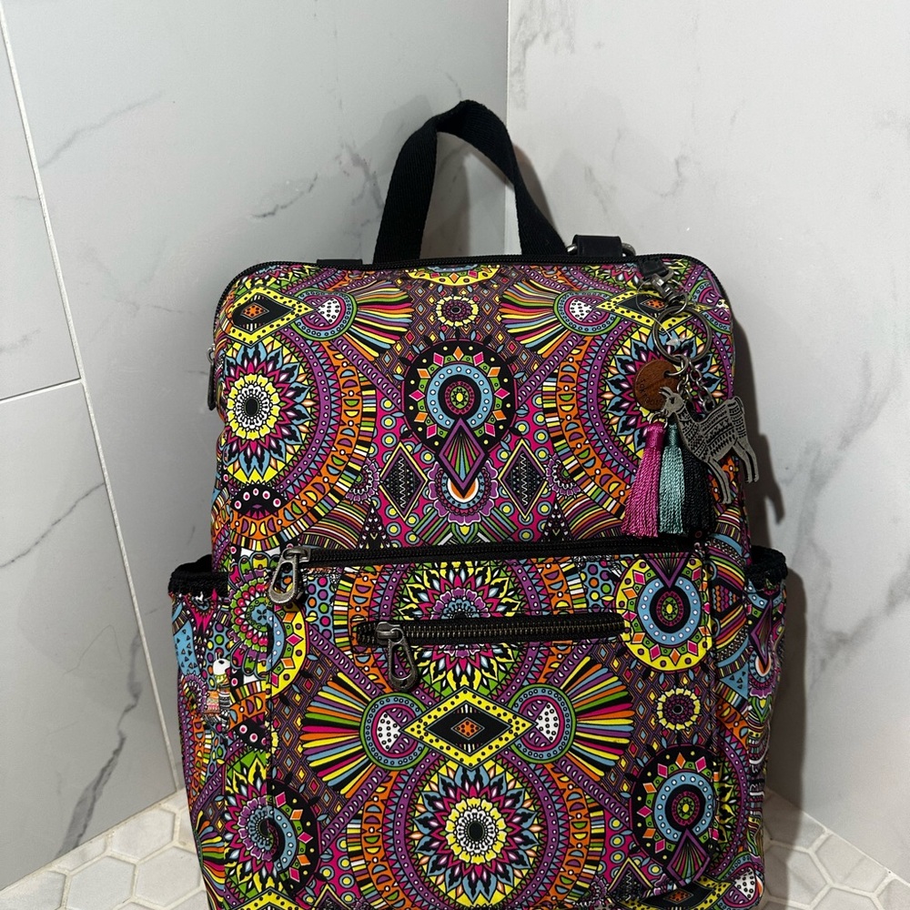 Sakroots Loyola Colorful Backpack